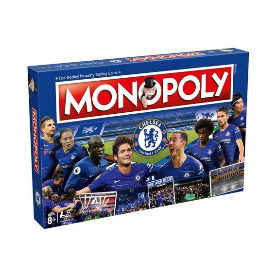 WINNING MOVES MONOPOLY CHELSEA FOOTBALL CLUB BOARDGAME