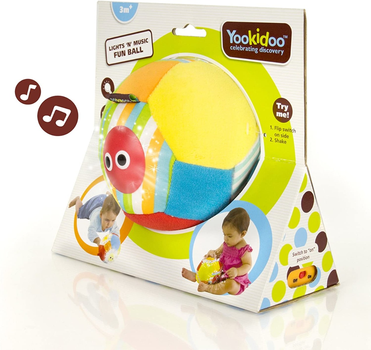 YOOKIDOO LIGHT & MUSIC FUN BALL