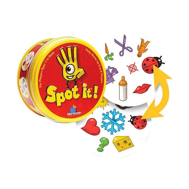 SPOT IT ARABIC GAME - RED