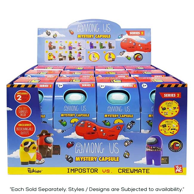 YUME AMONGUS MYSTERY CAPSULE SERIES 2 ASSORTED