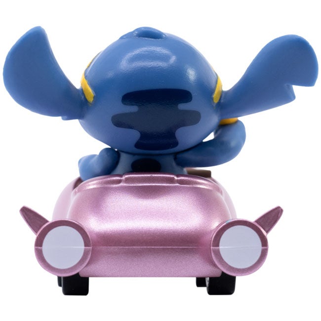 YUME DISNEY STITCH PULLBACK CAR WITH SUNGLASSES AND RAY GUN