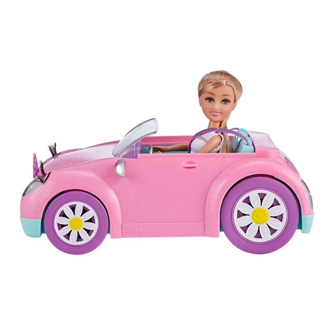 ZURU SPARKLE GIRLZ FASHION DOLL WITH CONVERTIBLE CAR PLAYSET