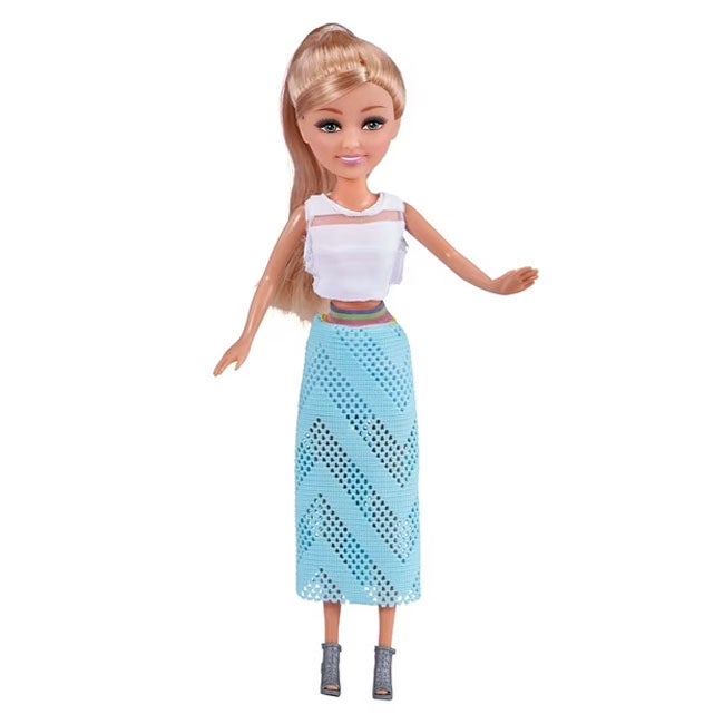 ZURU SPARKLE GIRLZ FASHION DOLL WITH CONVERTIBLE CAR PLAYSET