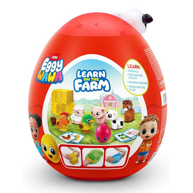EGGY WAWA FARM ANIMALS SURPRISE EGG MEDIUM