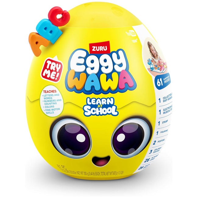 EGGY WAWA ZURU SCHOOL TIME SURPRISE EGG MEDIUM