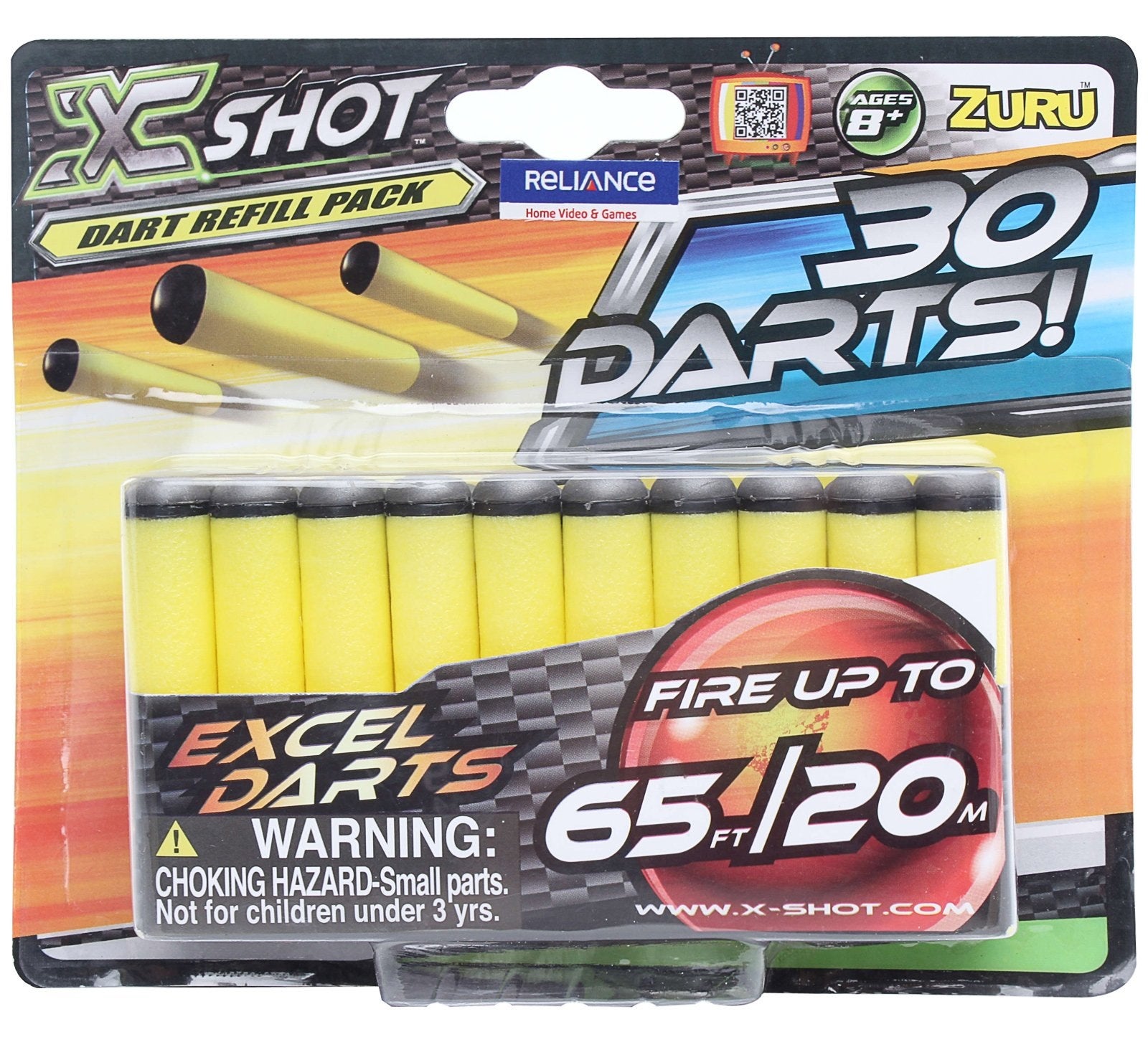ZURU X-SHOT 36-PACK REFILL DARTS