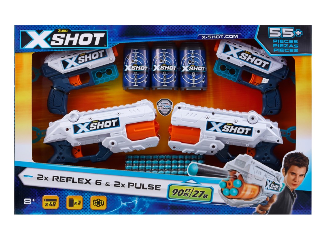 ZURU X-SHOT EXCEL COMBO PACK