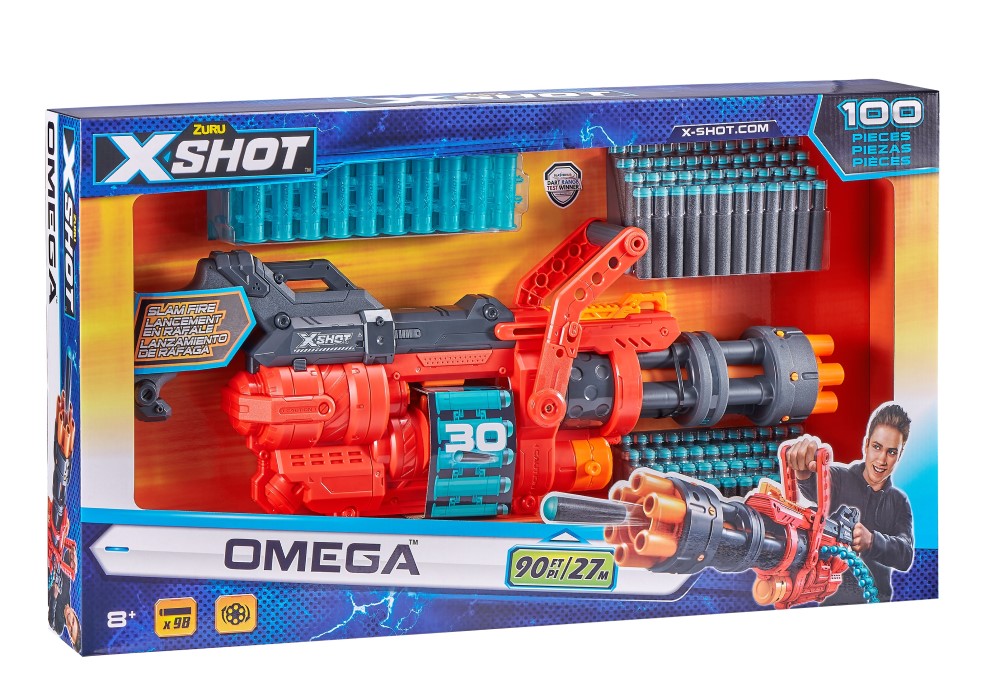 ZURU X-SHOT EXCEL OMEGA WITH 30 DARTS