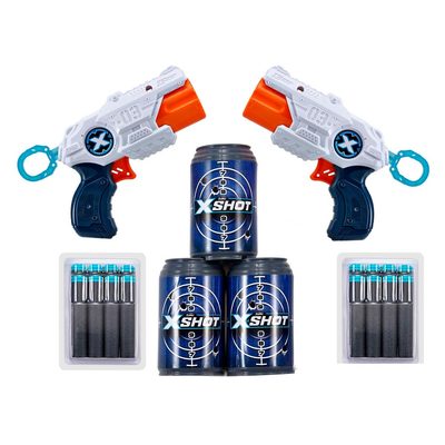 ZURU X-SHOT MK 3 DOUBLE 2-PACK BLASTERS