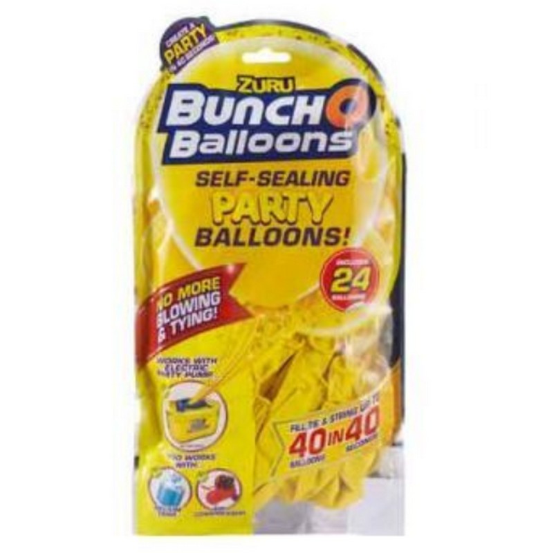 ZURU BUNCH O BALLOONS PARTY 3 PACK FOILBAG RED/BLUE/YELLOW