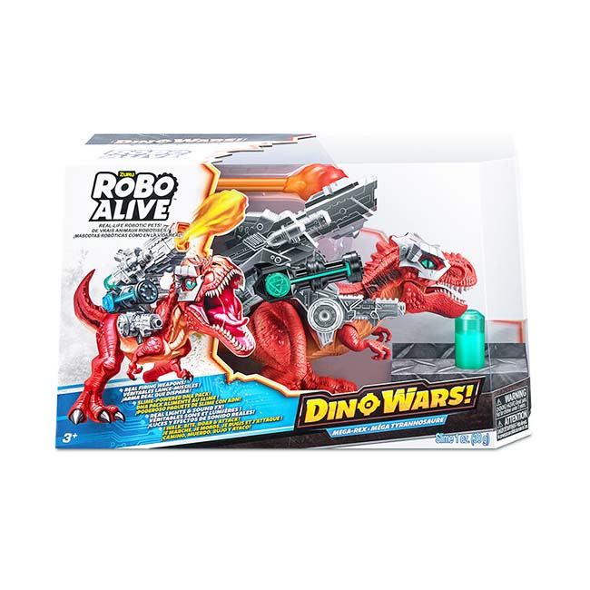 ZURU ROBO ALIVE DINO WARS GIANT BATTLING MEGA T-REX TOY