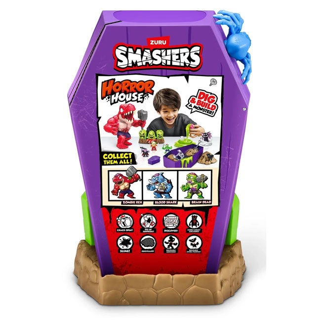 ZURU SMASHERS MEGA HORROR HOUSE INTERACTIVE TOY