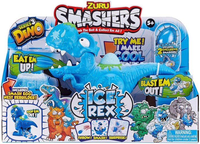 ZURU SMASHERS ICE AGE ICE REX PLAYSET