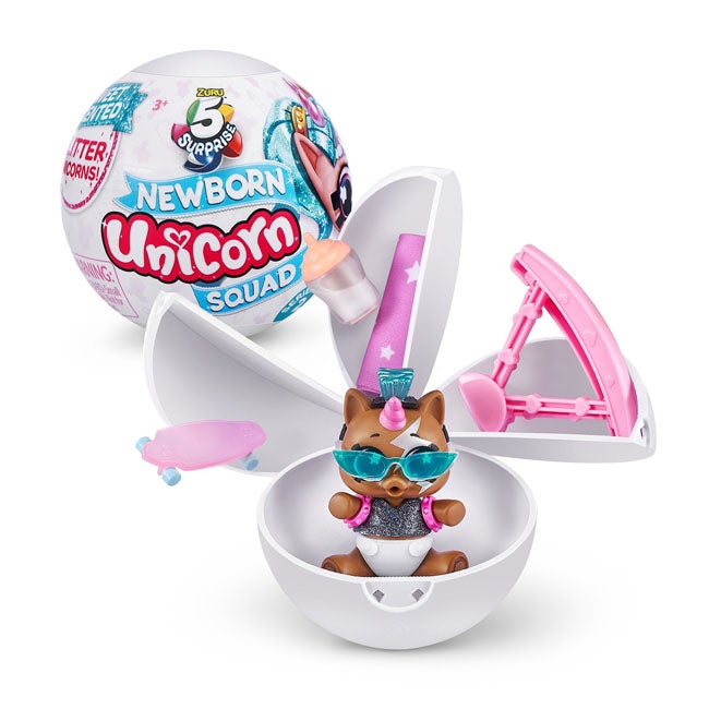 ZURU 5 SURPRISE MINI BRANDS - SERIES 5 NEWBORN UNICORN SQUAD