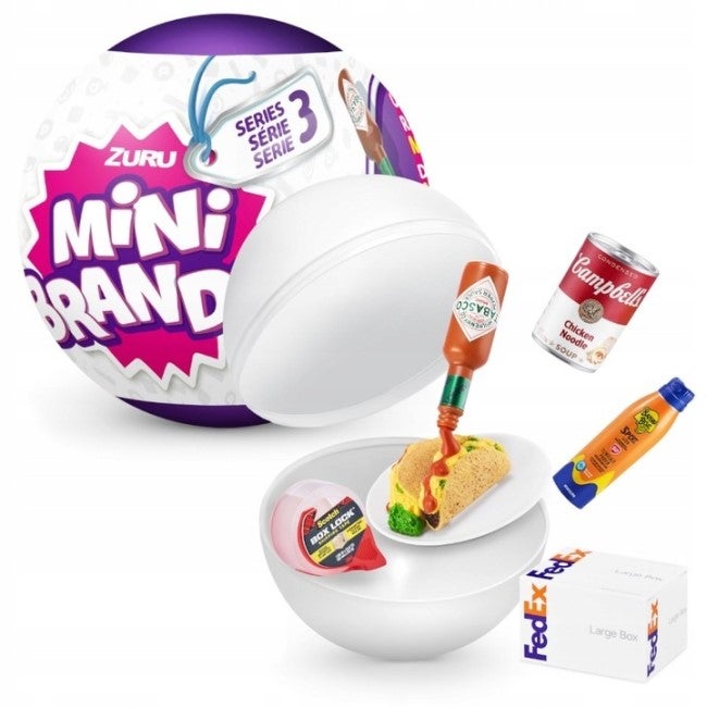 ZURU 5 SURPRISE MINI BRANDS - SERIES 3 MYSTERY BRAND
