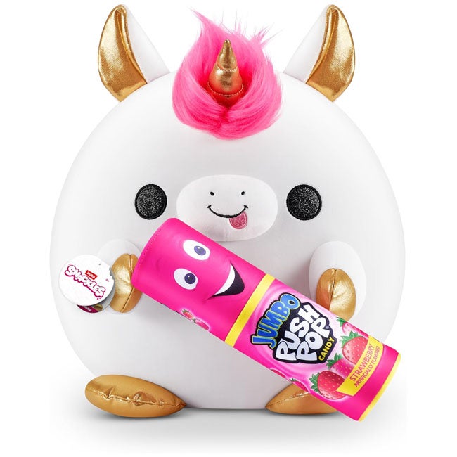 ZURU SNACKLES BAZOOKA UNICORN 14-INCH PLUSH WAVE 2