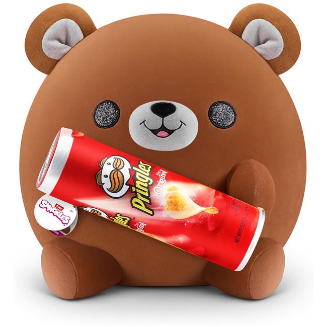 ZURU SNACKLES PRINGLES BEAR 14-INCH PLUSH WAVE 2