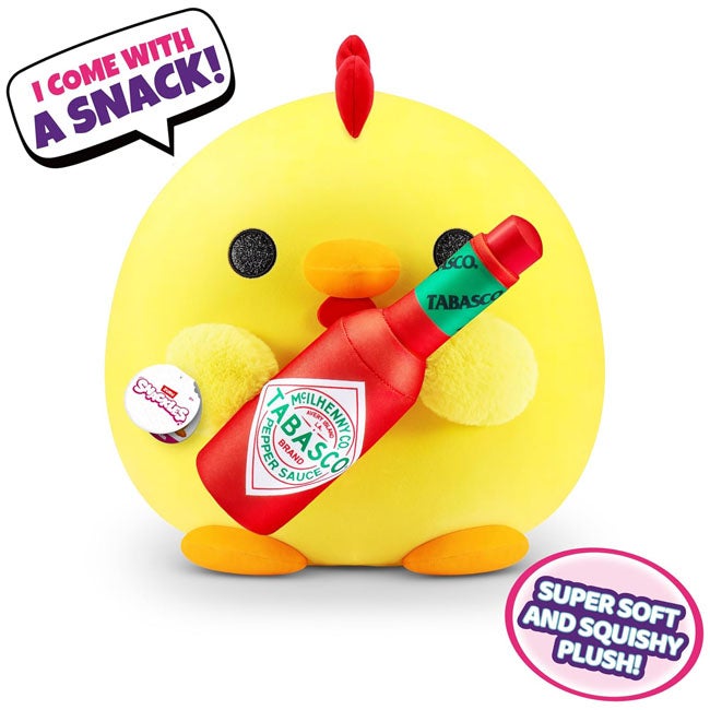 ZURU SNACKLES TABASCO CHICKEN 14-INCH PLUSH WAVE 2