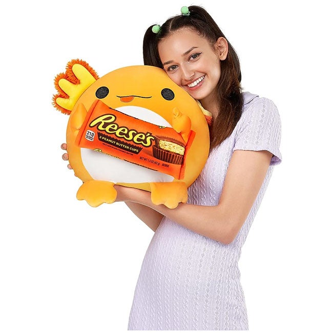 ZURU SNACKLES REESES AXOLOTL 14-INCH PLUSH
