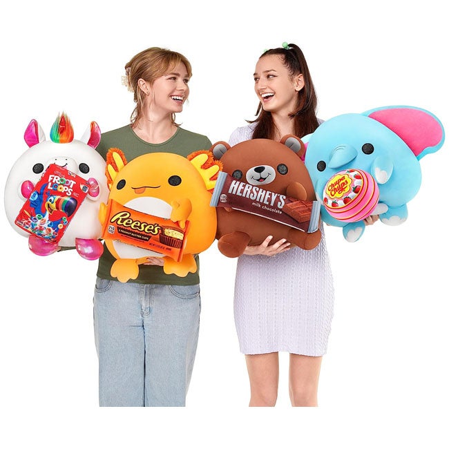 ZURU SNACKLES REESES AXOLOTL 14-INCH PLUSH