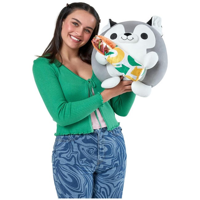 ZURU SNACKLES SUBWAY HUSKY 14-INCH PLUSH