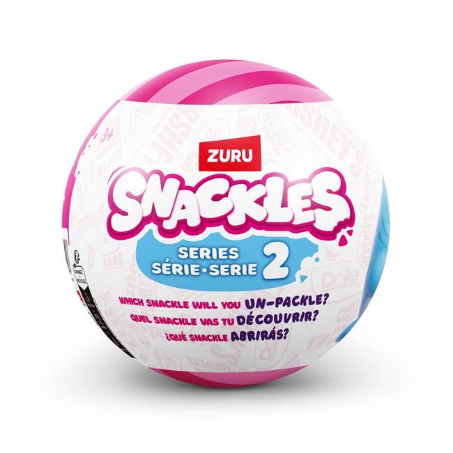 ZURU SNACKLES SERIES 2 MYSTERY MINI PLUSH CAPSULE GRAVITY
