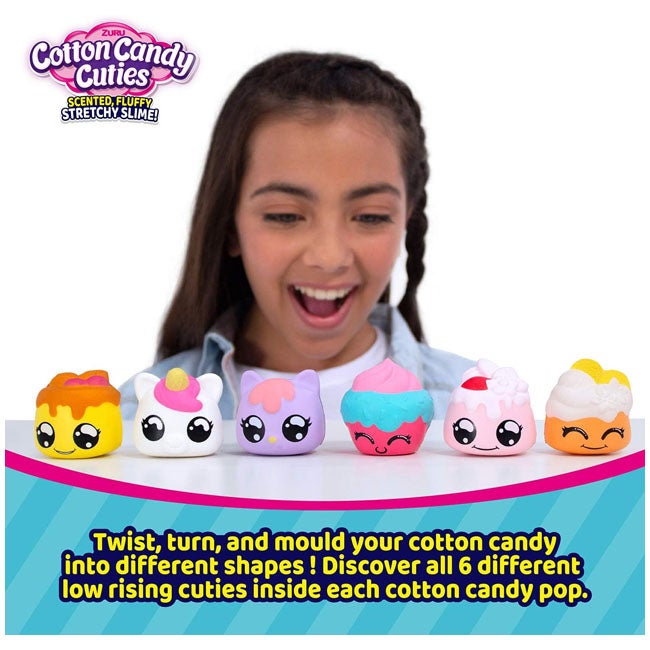 ZURU OOSH COTTON CANDY CUTIES SERIES 3 FLUFFY STRETCHY SLIME
