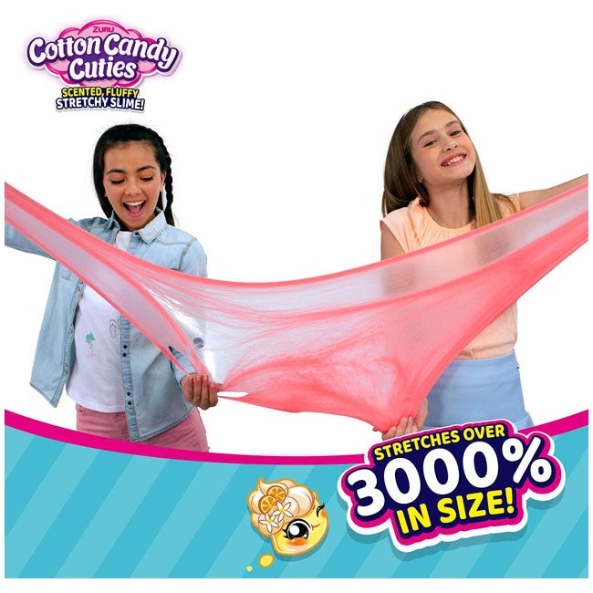 ZURU OOSH COTTON CANDY CUTIES SERIES 3 FLUFFY STRETCHY SLIME