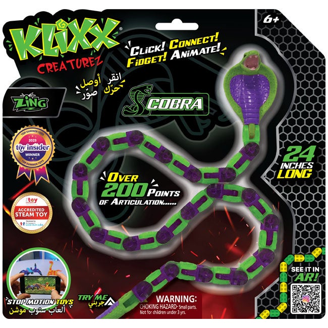 KLIXX CREATUREZ COMBO PACK COBRA